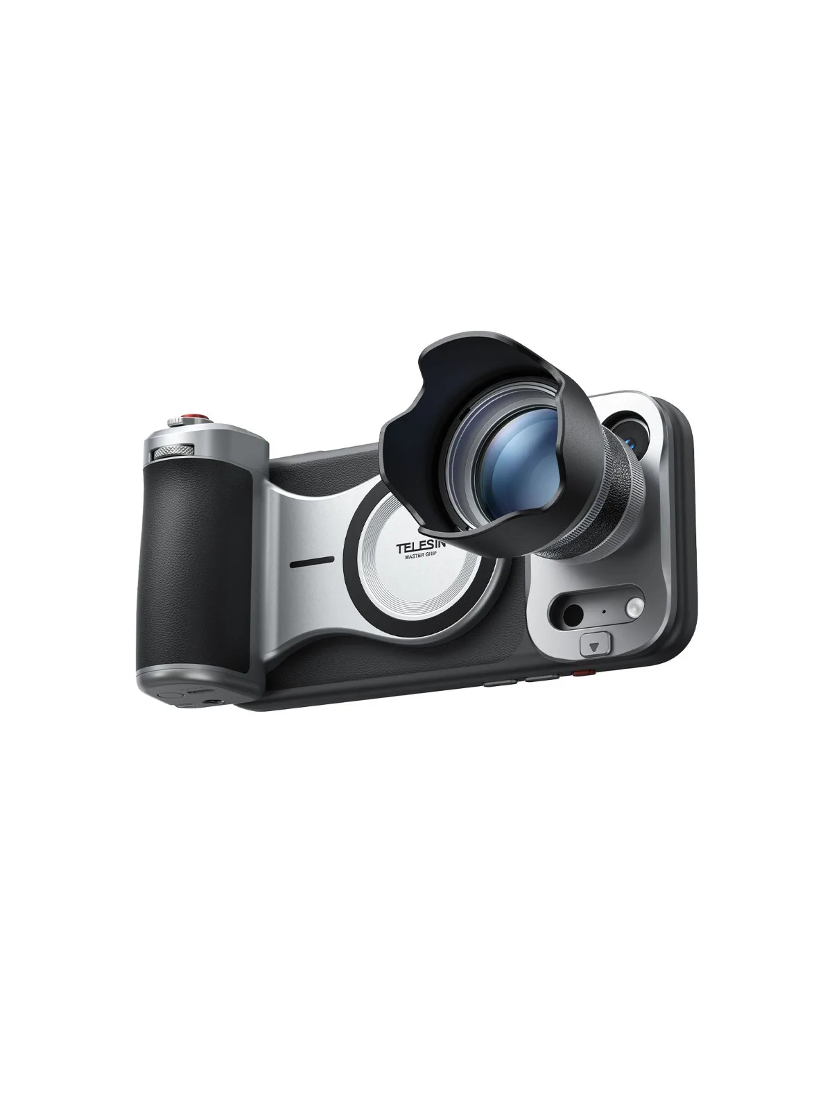 Telesin Master Grip Kit für iPhone 17/18 Pro Serie, Kameragriff-Kit + 2X / 3,5X Teleobjektiv für iPhone 17/18 Pro Max