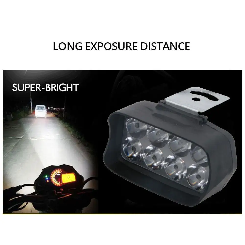 6/8/12/15/16LED SMD Off Road Work Bar Light - Headlight For Car, Motorcycle, Tractor, Boat - 12V Fog Lights Lamp For Truck, E5R5