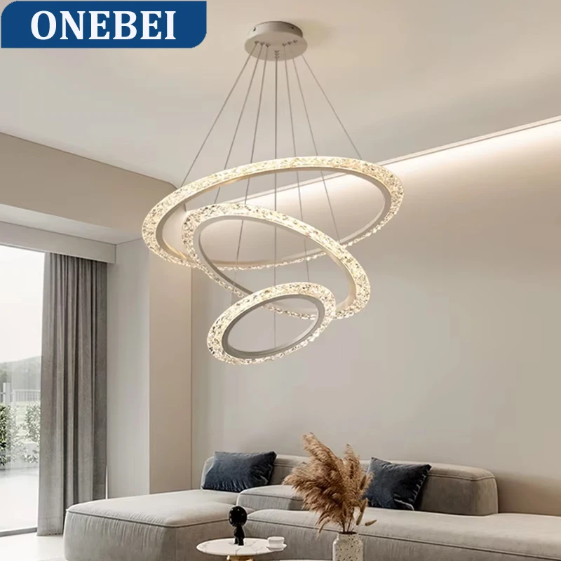 Nordic Light Luxury LED Chandelier For Living Room Dining Room Bedroom Modern Ceiling Light Room Decoration Lustre Home Lighting