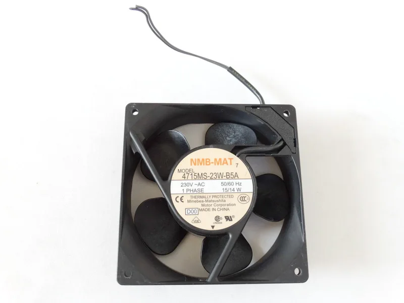 4715MS-23W-B5A AC220V 15/14W 120*120*38MM 12CM industrial cooling fan 4715MS-23T-B50