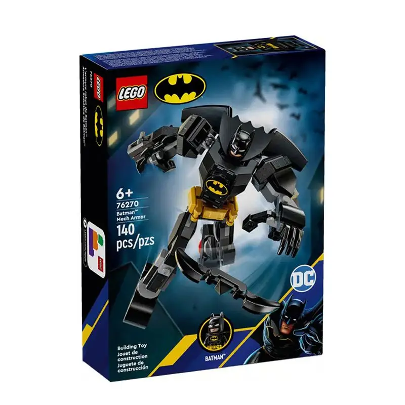 LEGO 76270 Batman™ Mech Armor Building Toys for Kids 4+ Year Old Birthday Gift (140 Pieces) view 5