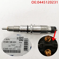 5263262 0445120231 0445120059 6754-11-3011 6156-11-3100 Genuine PC200-8 6D107 QSB4.5 QSB6.7 fuel injector PC200-8 S6D107