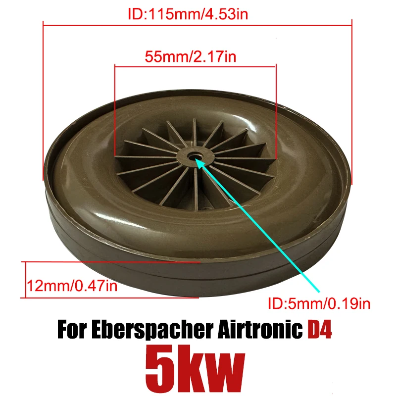 4X سخان الديزل مروحة نفخ المحرك عجلة الرياح ل Eberspacher Airtronic D2 D4 D4S ل Webasto 5000 3500 الصينية 2KW 5KW سخانات