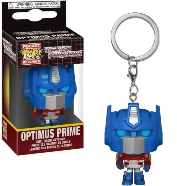 جديد Funko Pop محولات بامبليبي أوبتيموس برايم ميجاترون جيب البوب المفاتيح الفينيل الشكل لعب للأطفال هدايا عيد الميلاد
