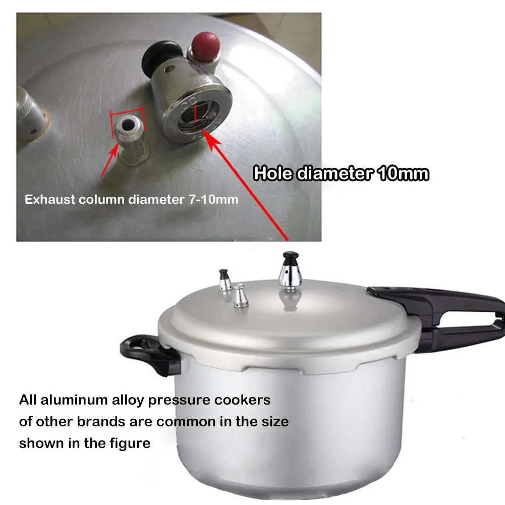 1 Pcs 80kpa Universal Kitchen High Pressure Cooker Cap Cookware Aluminium Safety Cooking Utensils For Gas Stove Compressor U7e0