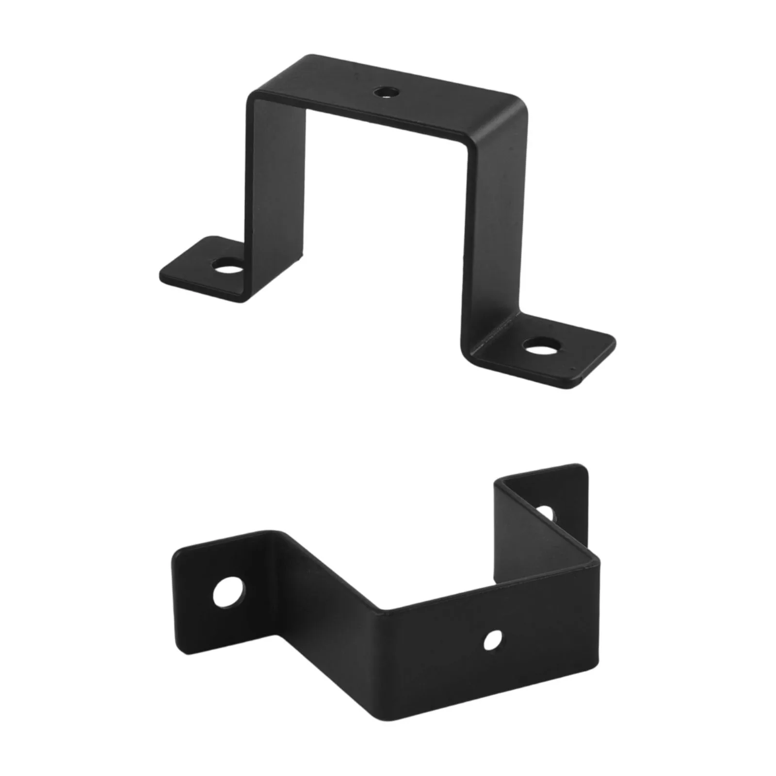 Balcony Railing Clamp Square Pipe Clamp Easy To Install Reliable Installation Solution Carbon Steel Pipe Clamp Bracket As Shown