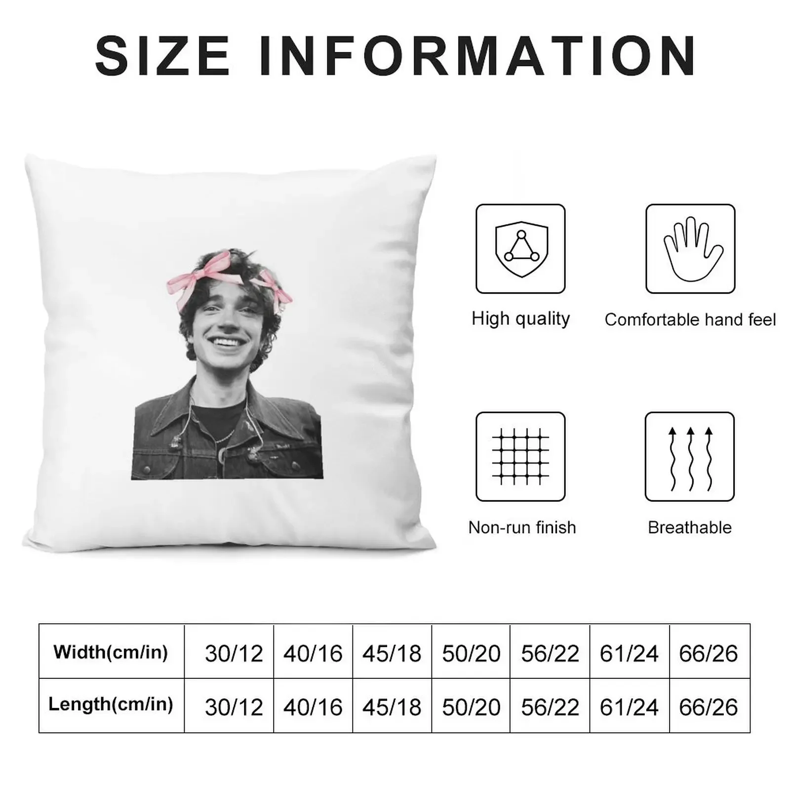 Inhaler Elijah Hewson Throw Pillow Cushions anime girl Decorative Cushions For Living Room Cushions For Children pillow