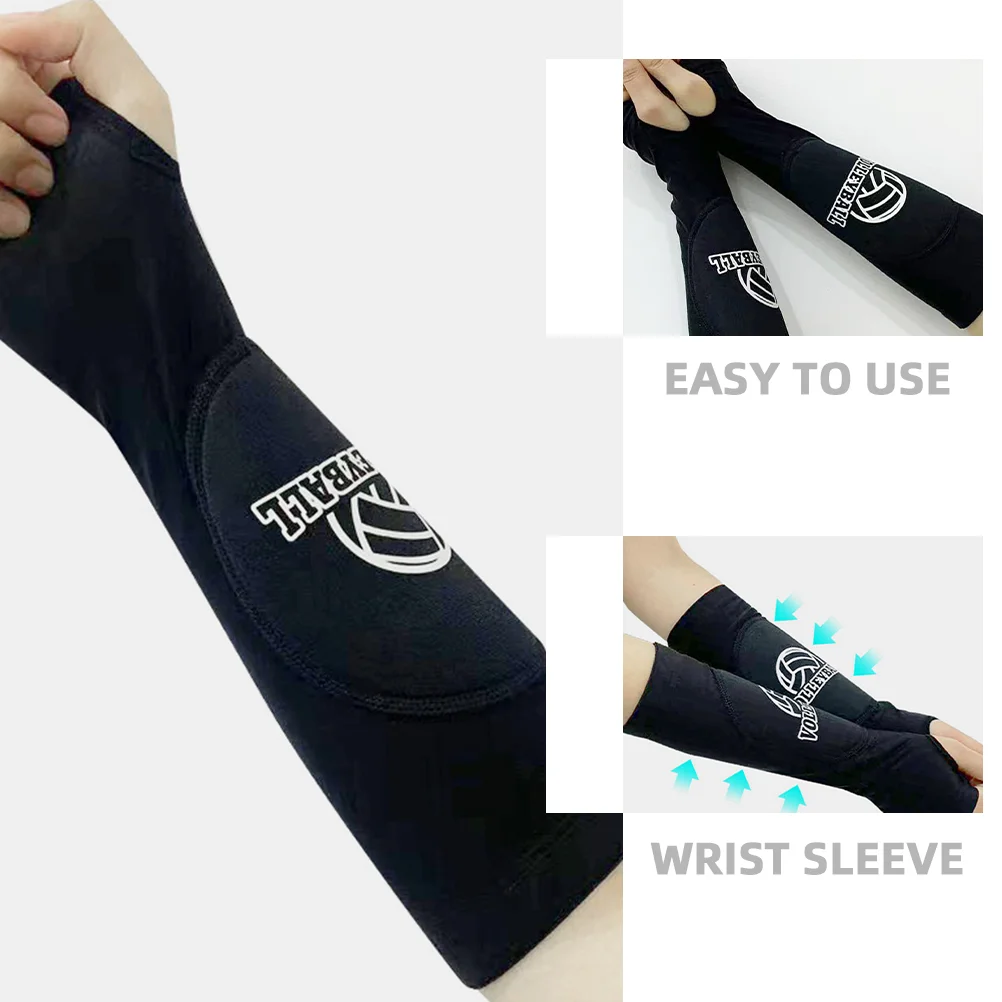 1 Pair of Volleyball Arm Sleeves Sports Arm Sleeve Volleyball Arm Protector Volleyball Arm Guards