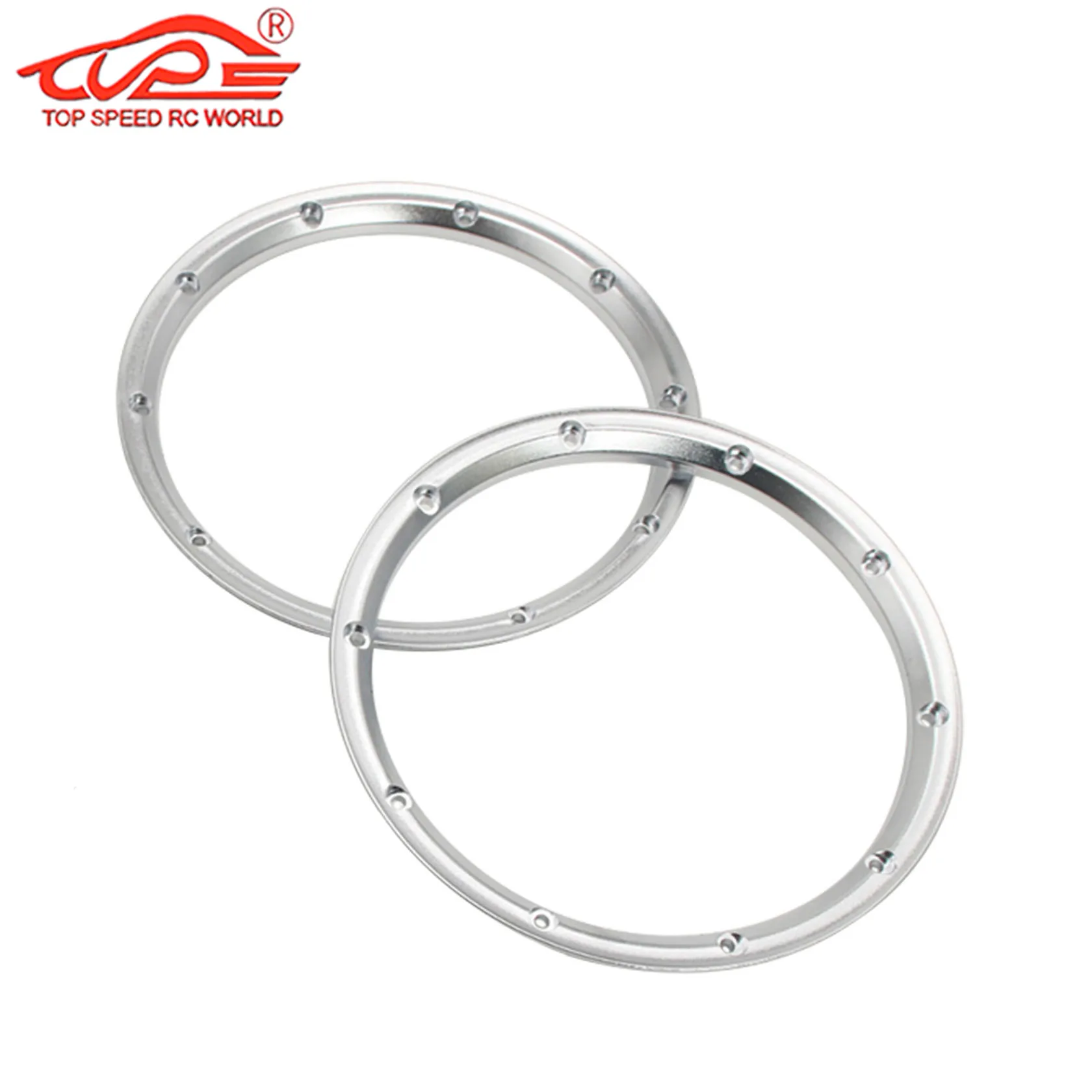 HPI ROVAN KM BAJA Losi 5ive-T FID DTT QL 트럭 부품용 1/5 나일론 또는 크롬 플라스틱 내부 또는 외부 휠 허브 비드락 링