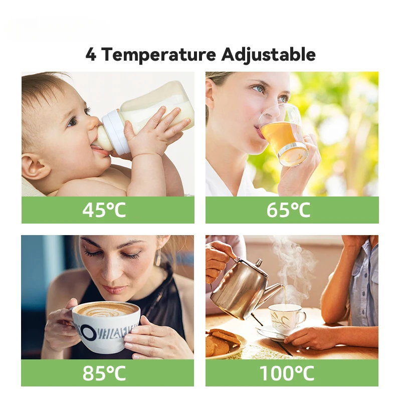 piccolo distributore d'acqua da tavolo intelligente automatico portatile