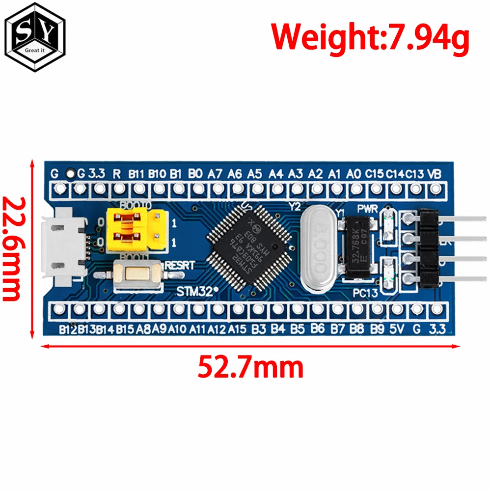 ST-LINK V2 Simulator Download Programmer STM32F103C8T6  CH32F103C8T6ARM STM32 Minimum System Development Board