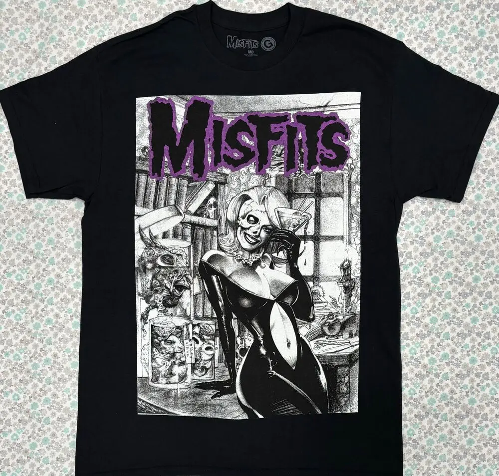 HOT TOPIC Misfits Die, Die My Darling  Tees Cotton Luxury brand vintage oversized