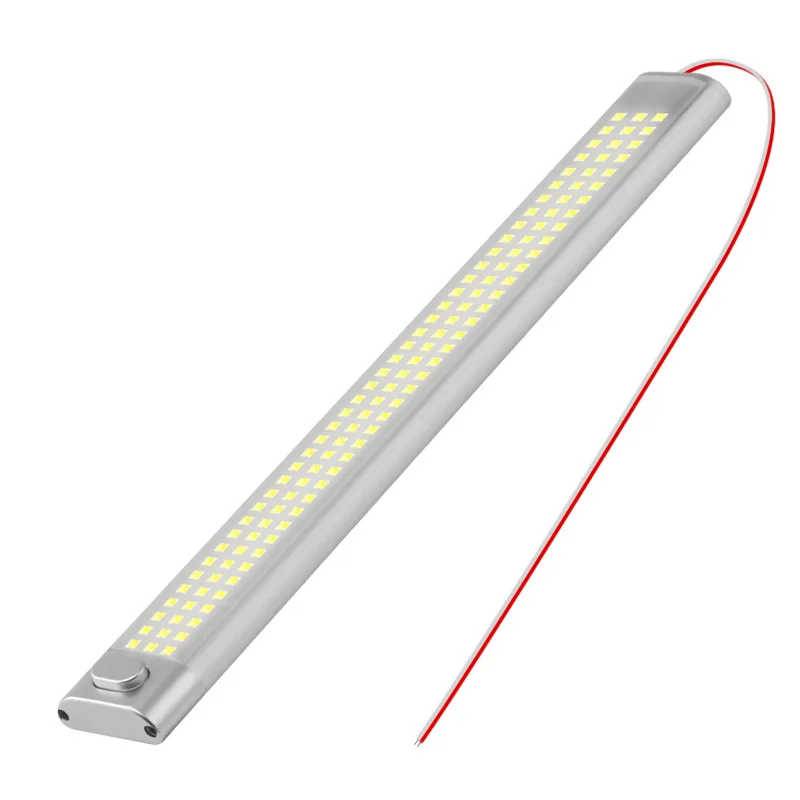 72LED โคมไฟรถหลังคาในร่ม 108LED รถกล่อง RV RV Light ขนมปังอ่านหนังสือ 24V