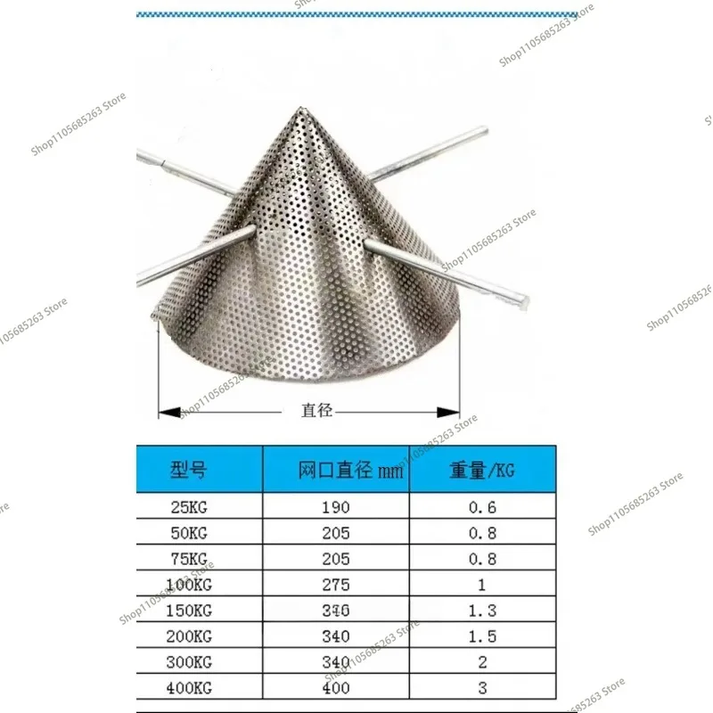 For Injection Molding Machine Dryer Upper and Lower Hopper Screen Plastic Drying Barrel Filter Mesh