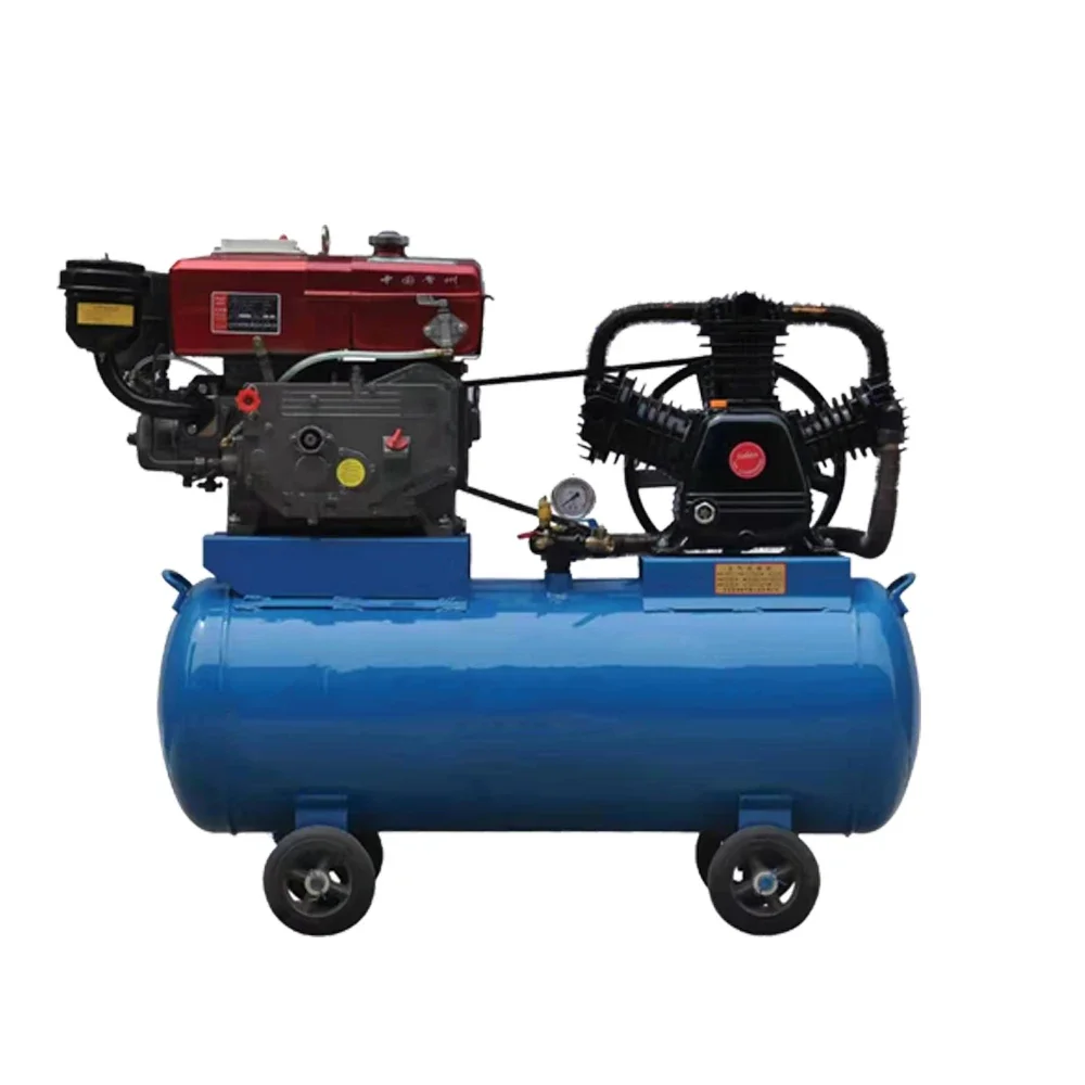 New 3hp Air Compressor Price for Sale CE Tyre Changer Piston Compressor 200L 300L Energy Efficient