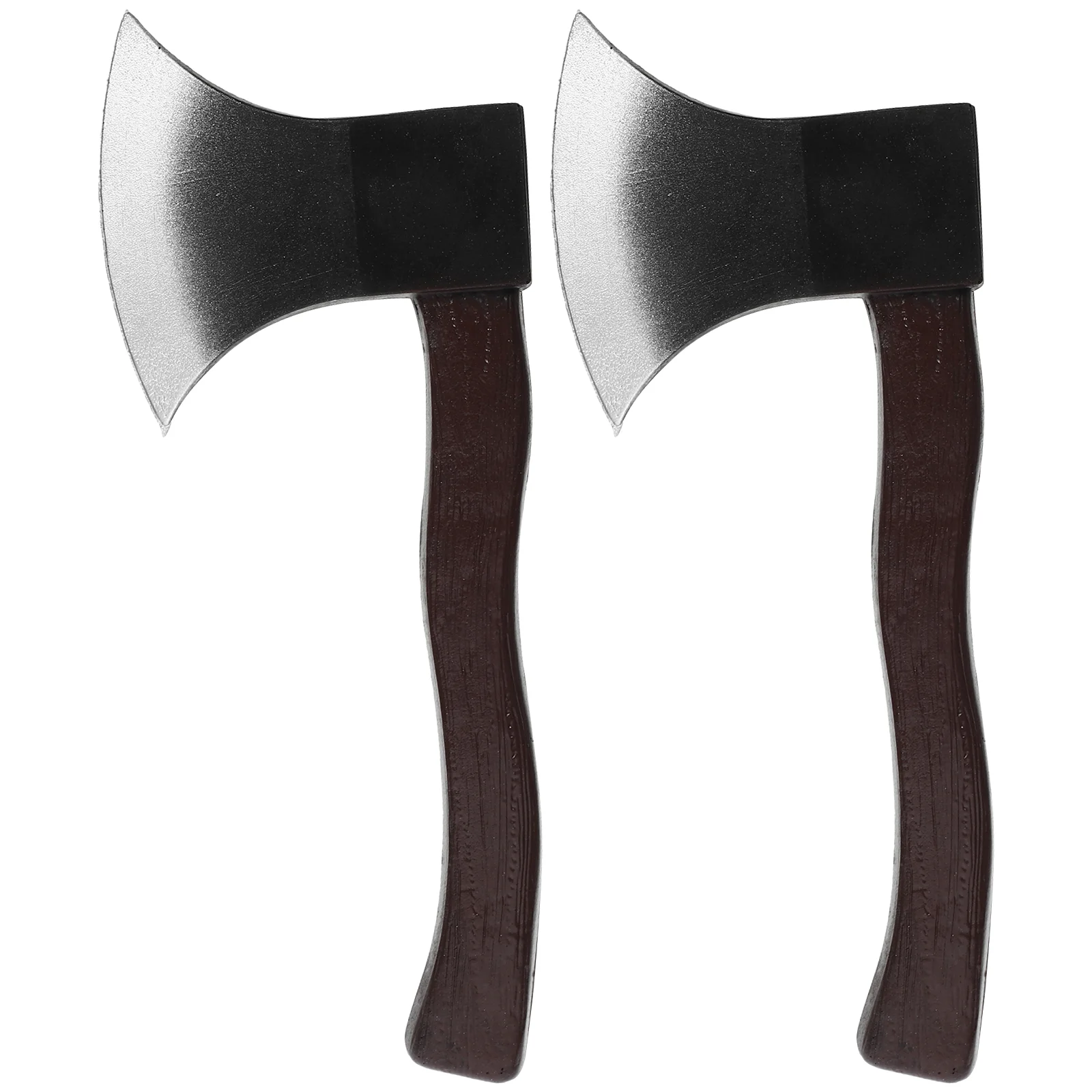 2 Pcs Ax Performance Props Replica of Axe Foam Simulated Hatchet Splitting Halloween Artificial