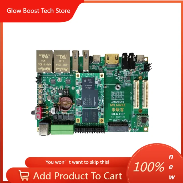 

NYMilianke MLK-F3P-CZ02: Xilinx Zynq-7010/7020 FPGA Board with Dual-Core ARM & Gigabit Ethernet