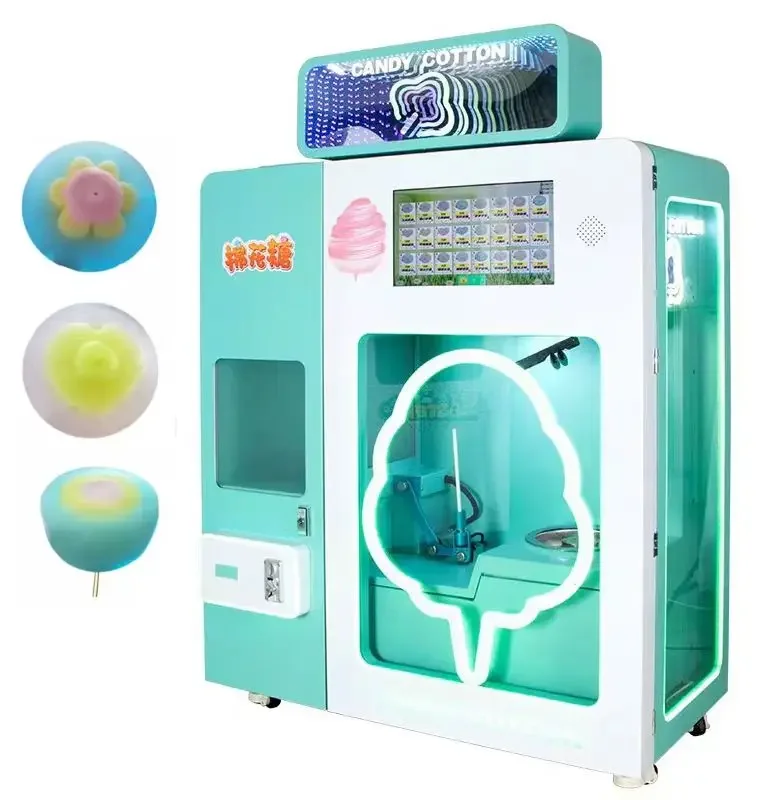 Zuckerwatte-Verkaufs automat tragbar Hot Sale Automatischer Verkaufs automat Cotton Candy Dome