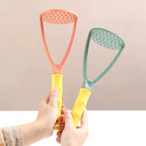 긴 손잡이 감자 으깨기 압력 진흙 기계, 과일 야채 으깨기 도구, 주방 도구 