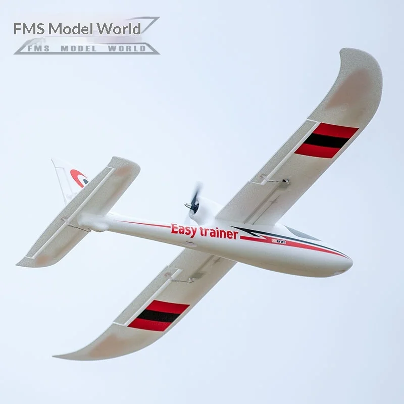 FMS 1280mm Reiziger V2 RC Vliegtuig Beginnerstraining Afstandsbediening Model Vaste vleugel Aerodynamisch Simulatiespeelgoed voor hobby's