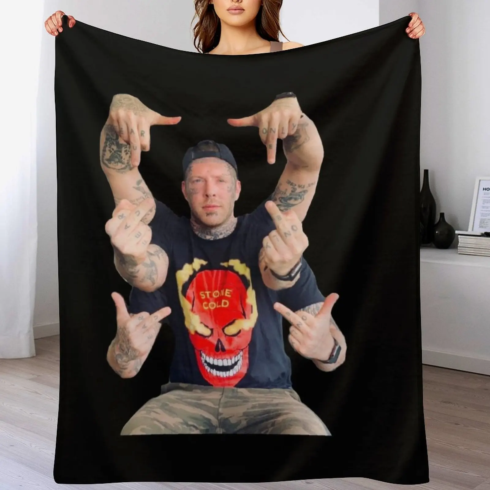 

Tom MacDonald Throw Blanket Lightweight Warm Blanket for Travel Camping