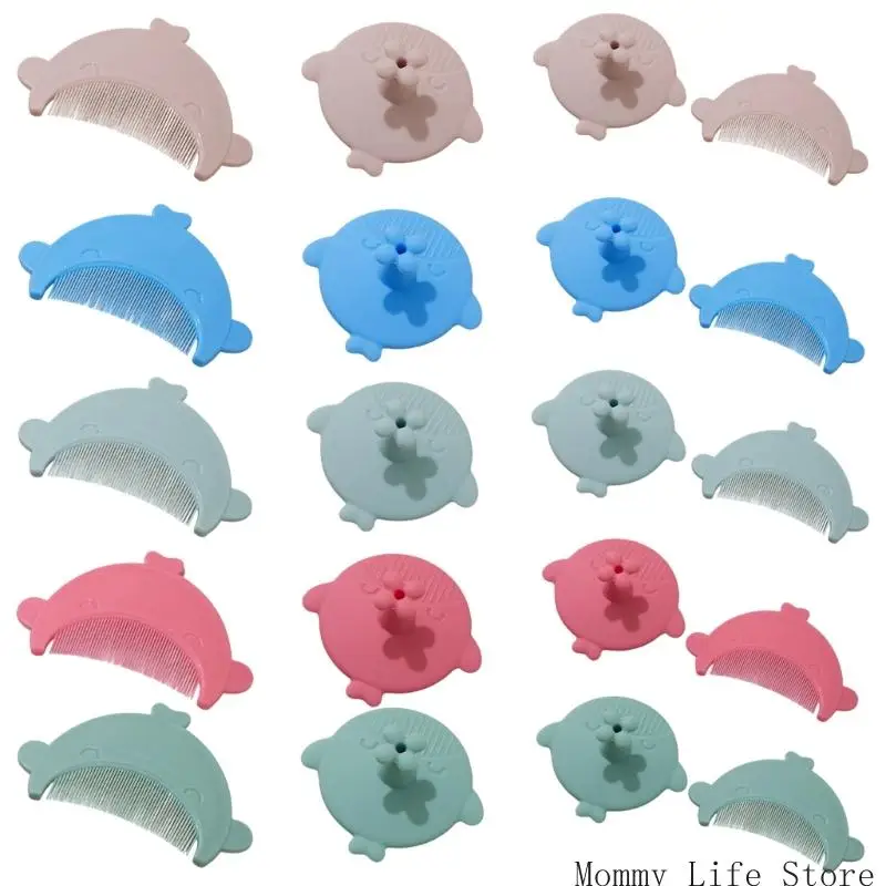 

Силиконовая массажная щетка для шампуня, детские колыбели, щетка, детская расческа Baby Essential