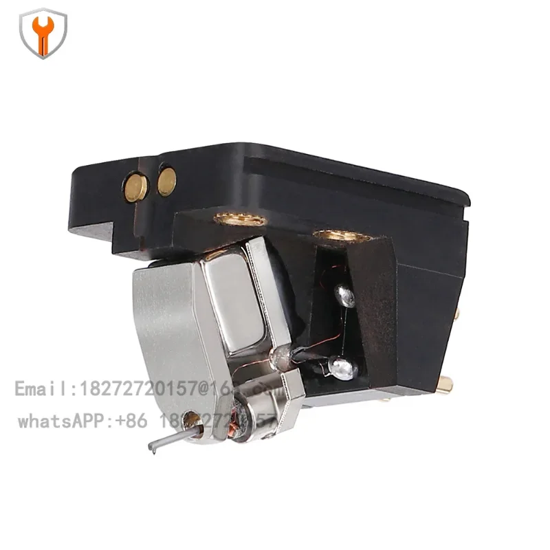 MC Phono Cartridge 0.8mV High Output, Elliptical Diamond Stylus for LP Vinyl Records - Audiophile Grade