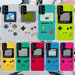 Gameboy Boy Game Soft Phone Case For Samsung Galaxy A16 A26 A36 A56 A15 A14 A13 A55 A54 A53 A35 A34 A33 A25 A24 A23 A05S A04S A1