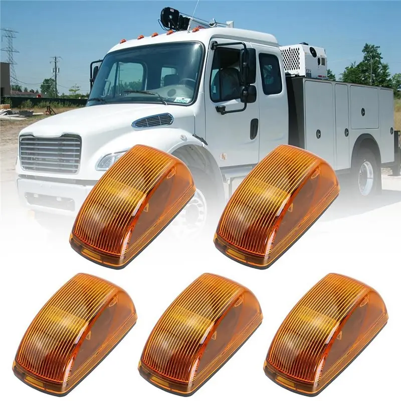 Unique Roof Signal Lamp 12V LED For Truck Roof Top Light Clearance Marker Lamp For Truck RV Car
