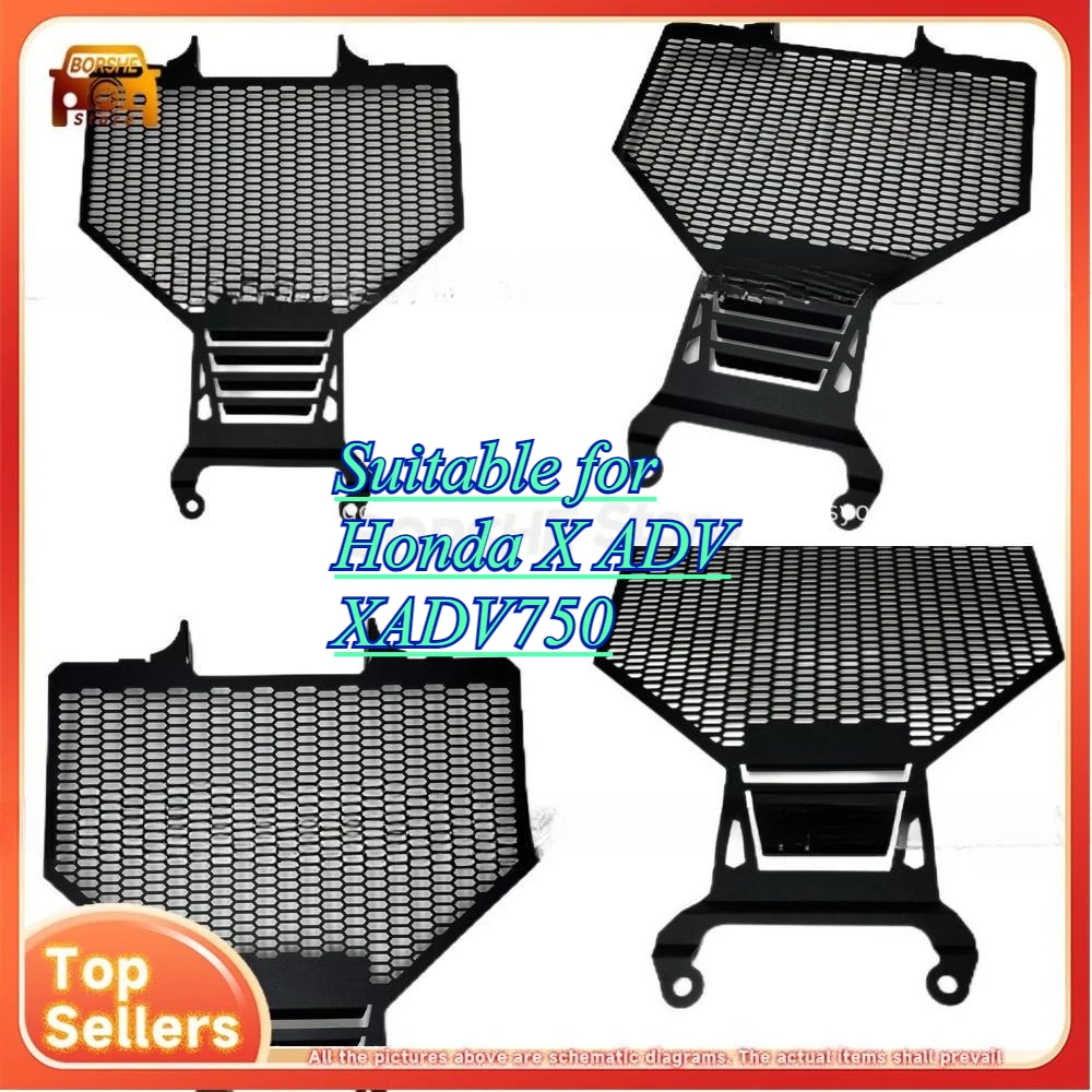 

Suitable for Honda X ADV XADV750 Motorcycle Radiator Guard Coolant Tank Mesh Protector