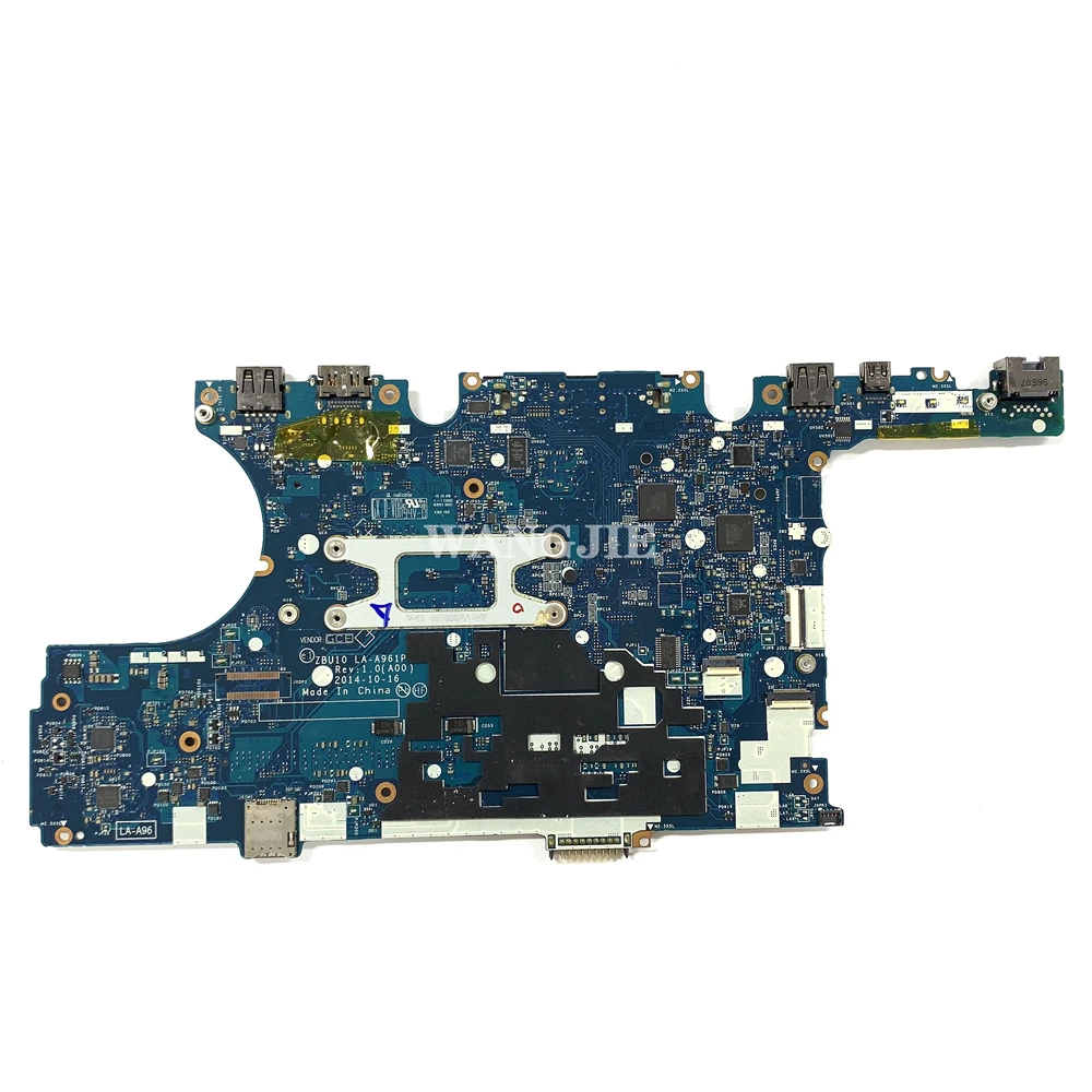 Refurbished For Dell Latitude E7450 7450 Laptop Motherboard R1VJD LA-A961P 0R1VJD CN-0R1VJD W/ i5-5300U CPU 100% Working