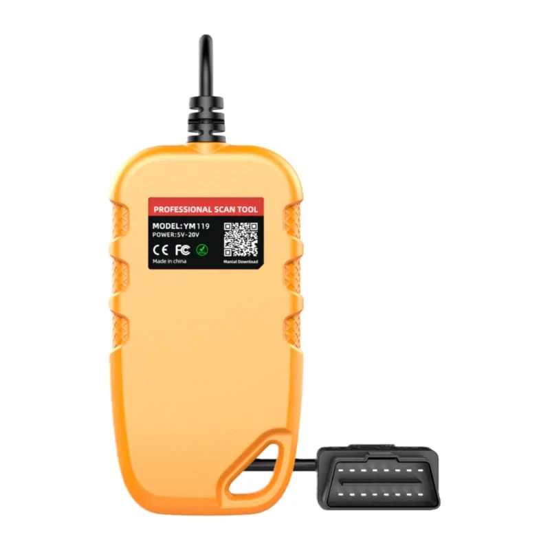 YM119 OBD Car Diagnostic Tool Advanced Engine Fault Scanner Battery Test Vehicle Code Reader Analyzer