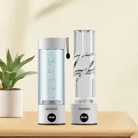 SPE PEM Hydrogen Rich Water Generator Bottle Titanium Quality Filter Portable Antioxidant Lonizer 420ml