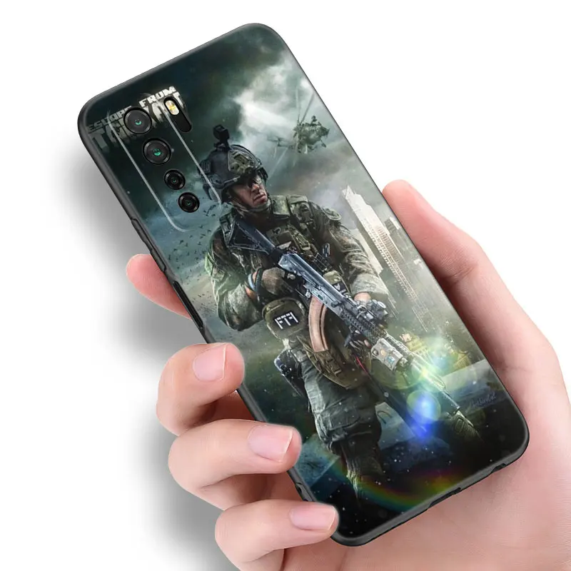 Escape From Tarkov Black Phone Case For Huawei Nova 8 9 10 SE 11 Ultra 12 Pro 7i 8i 11i 11E Y70 Plus Y60 Y61 Y71 Y90 Y91