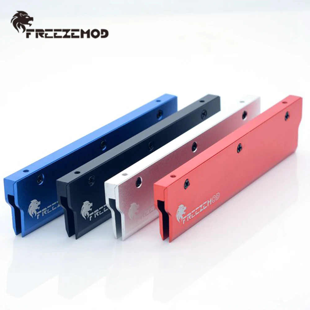 2pcs FREEZEMOD RAM Armor Memory Cooler Vest Metal Cover Wide Narrow Frosted Surface Water Cooling PC MOD Multi Color MEO-PM0AB