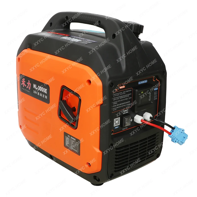 24V parking air conditioner generator vehicle, parking generator 12v self-start and stop portable silent