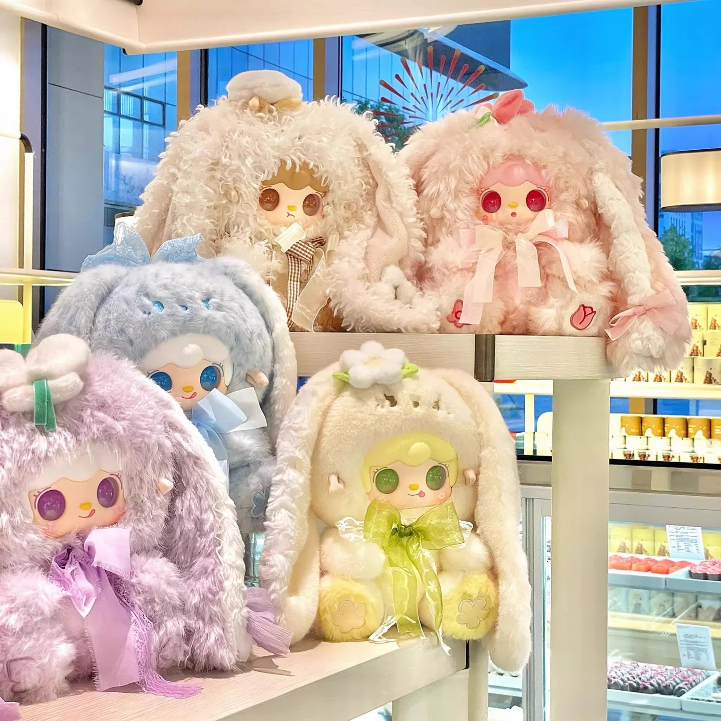 

Yooki 400% Percent Scale Rabbit Behind the Scenes Blind Box Large Plush Doll Super Sized Stuffed Toy Gift for Girls Christmas