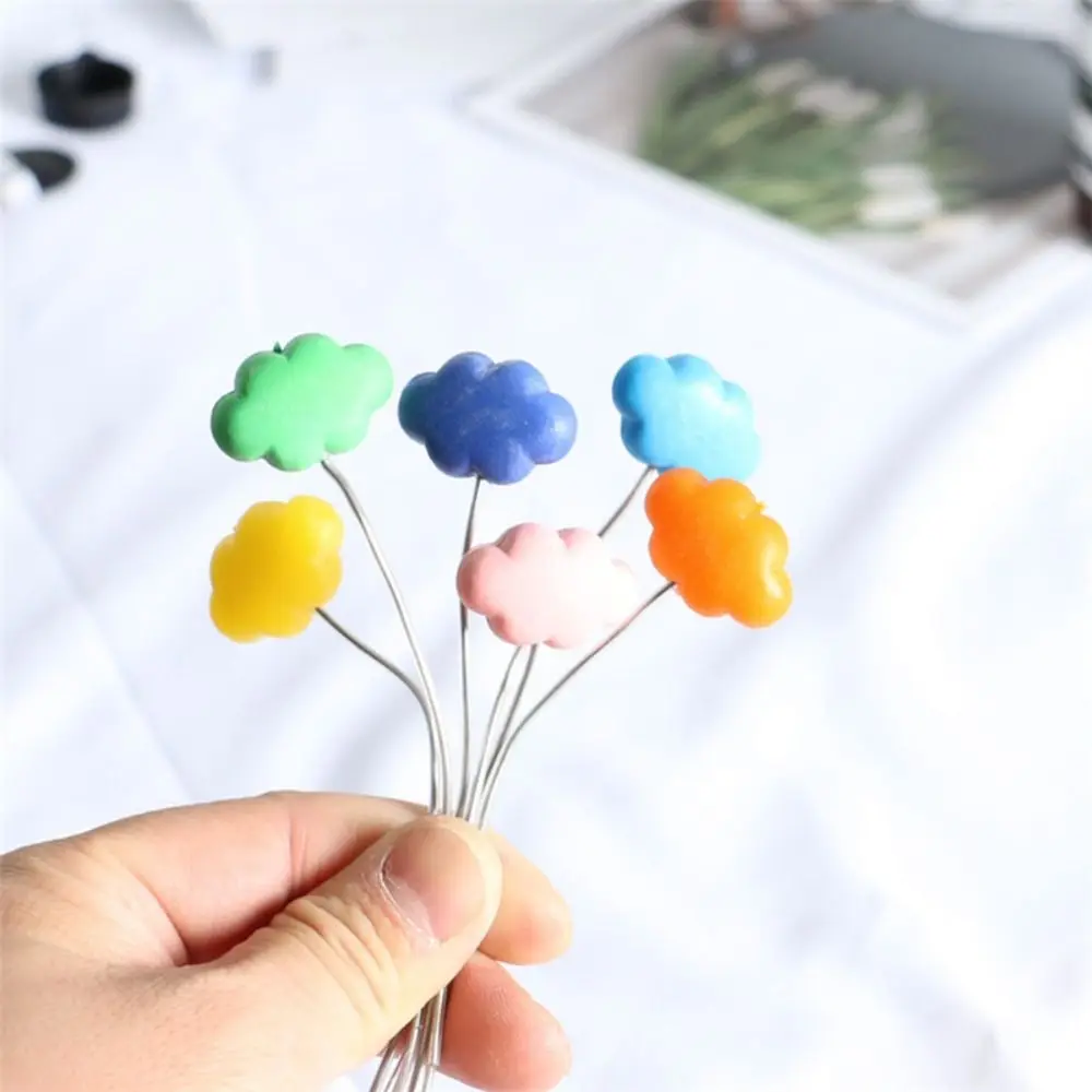 Decor Pretend Play 1:12 Dollhouse Furniture DIY Balloon Bendable Mini Balloon Miniature Iron Wire Heart Balloon Model Festival