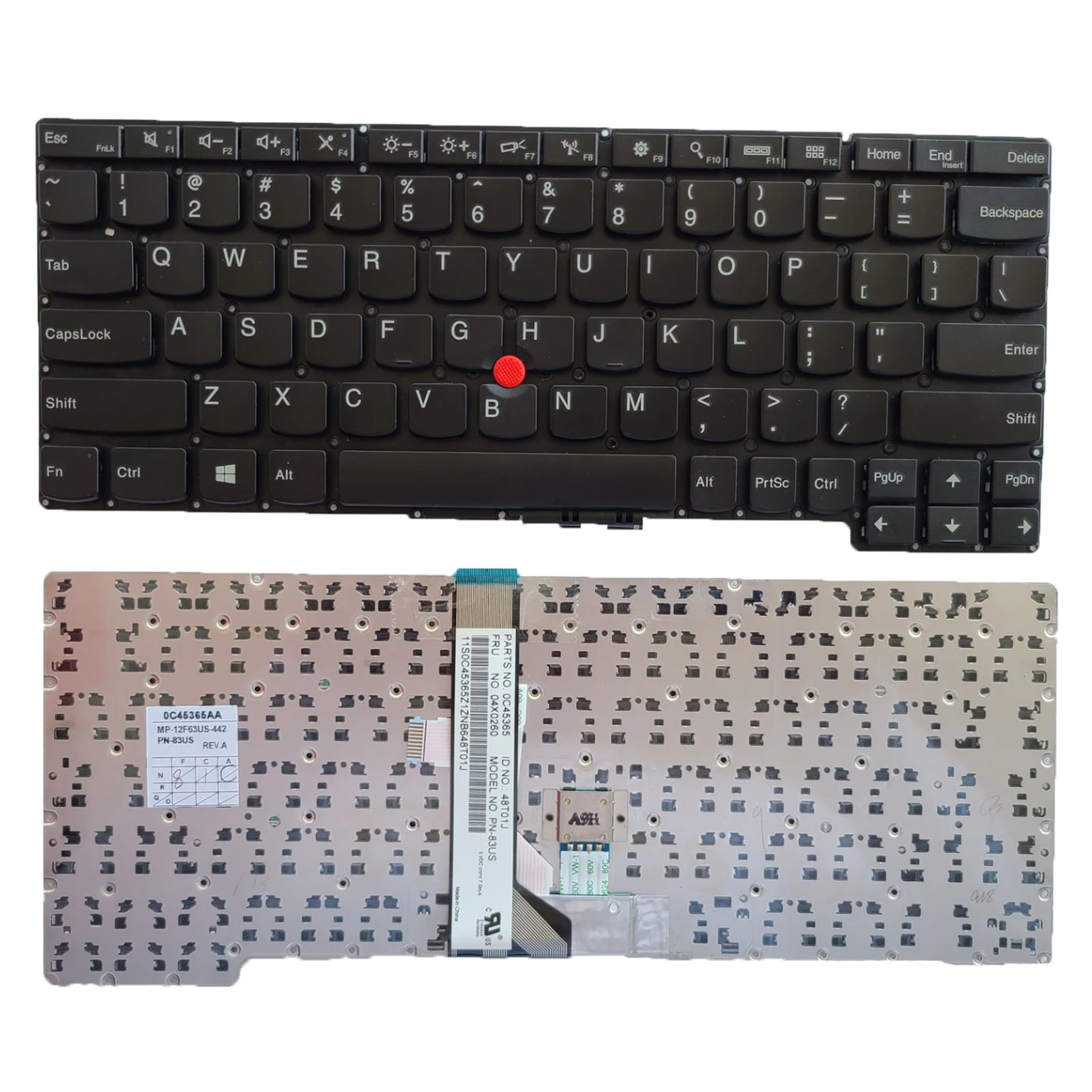 

Wholesale laptop internal keyboard for Lenovo IBM THINKPAD X1 Helix 2013 04X0635