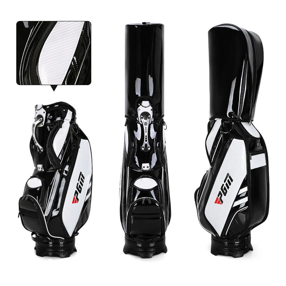 PGM Golf Bag PU Fabric is Waterproof Scratch-Resistant With Large Capacity it Can Hold 13-14 Clubs