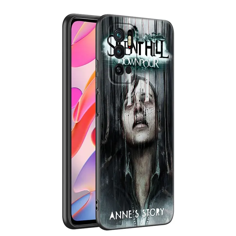 Horror Game Silent Hill Phone Case For Xiaomi Mi 9 SE 8 10 10T 11 12 13 Lite 9T 11T 12S 12T 13T Pro 11i 12X Black Silicone Cover