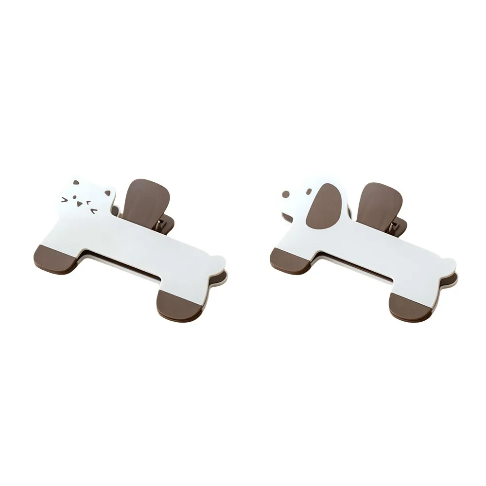 

Portable Plastic Reading Auxiliary Fixed Book Clip Stereoscopic Dog Kitten Bookmark Mini Creative Puppy Reading Clip Student Use
