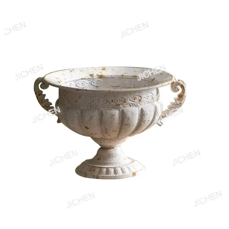 

Американская ретро-ваза для цветов в старинном стиле, белая, для цветочных композиций