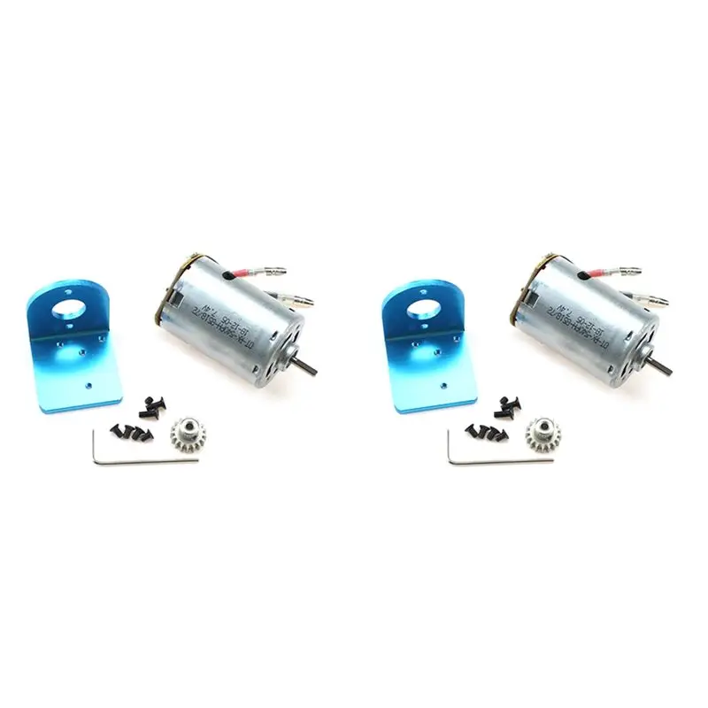 

A63T-2X 540 Brushed Motor With Mount Base For Wltoys 12428 12423 12427 1/12 RC Car Upgrade Parts Accessories