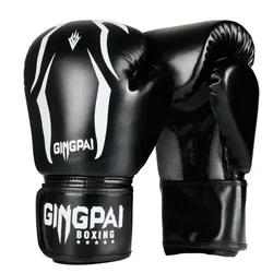 Muay Thai Boxing Gloves for Men Women PU Karate Punching Gloves Free Fight MMA Sanda Training Adults Kids Equipment