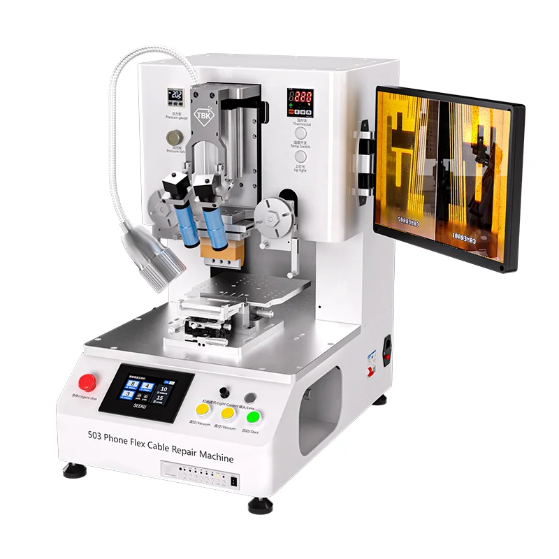TBK Factory Cellphone screen cable recharge Repair machine TBK503 LCD flex bonding Equipment