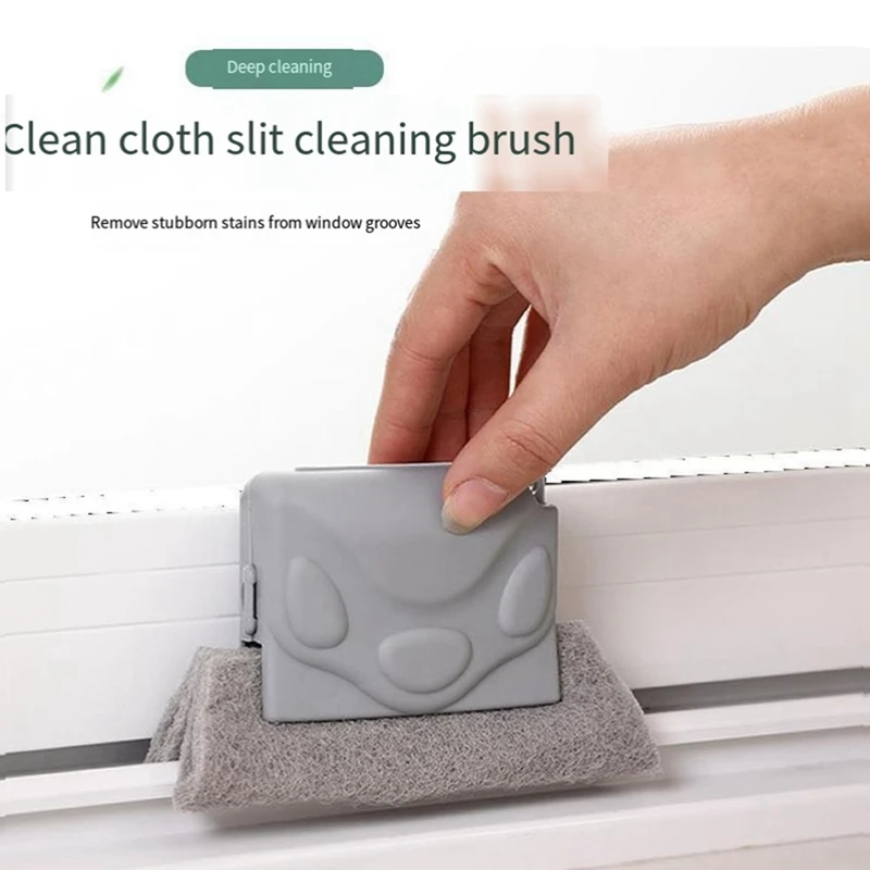 Outil de remplacement de brosse de livres de rainure de porte et de fenêtre, gril, ménage