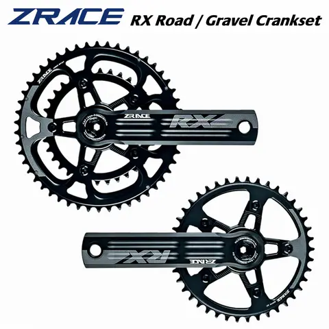 ZRACE RX 10 11 12 Speed ​​Road / Gravel Chainset, Crankset, 50/34T,52/36T, 53/39T,40T,42T,44T 170mm / 172.5mm / 175mm