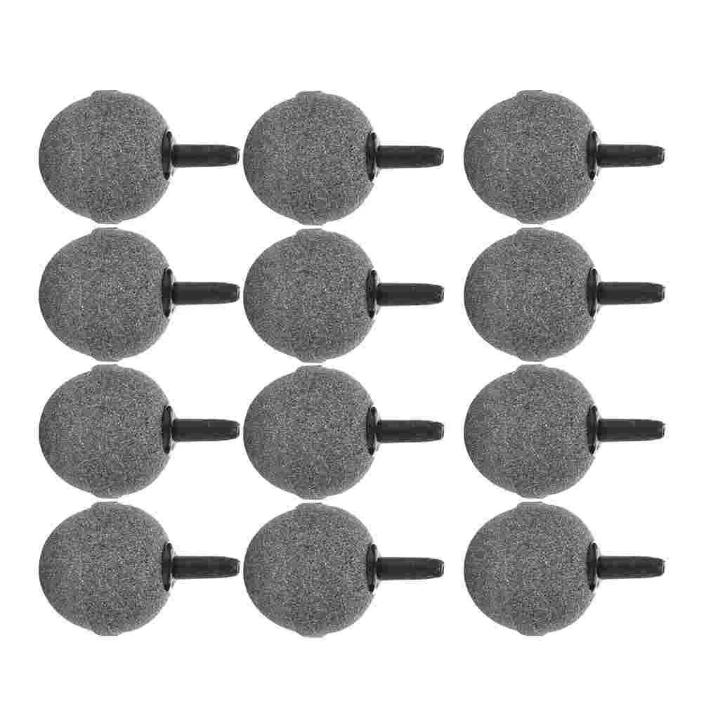 12 Pcs Air Stone Fish Tank Bubble Diffuser Airstones for Aquarium Ventilation Fishtank