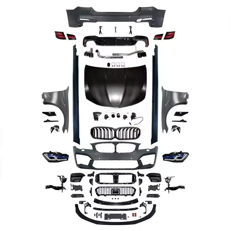 

The high-quality hot-selling body kit of the Series F10 front and rear bumper side skirts has been changed to G30.